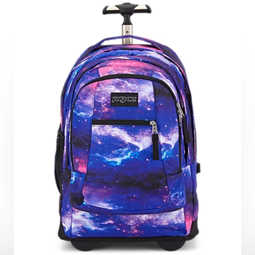 JANSPORT DRIVER 8 ‎COSMIC GALAXY ROLLER BACKPACK, Great Condition